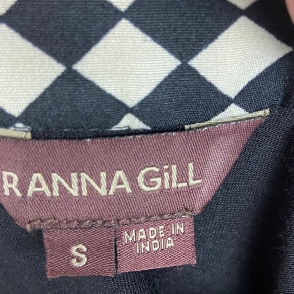 Anthropologie Ranna Gill Embroidered Halter Top Size Small Maroon Burgundy Boho - Picture 4 of 12